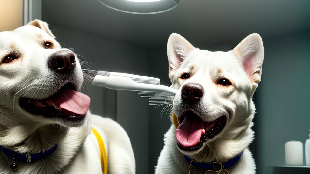 czyszczenie zębów psa czyszczenie zębów psa