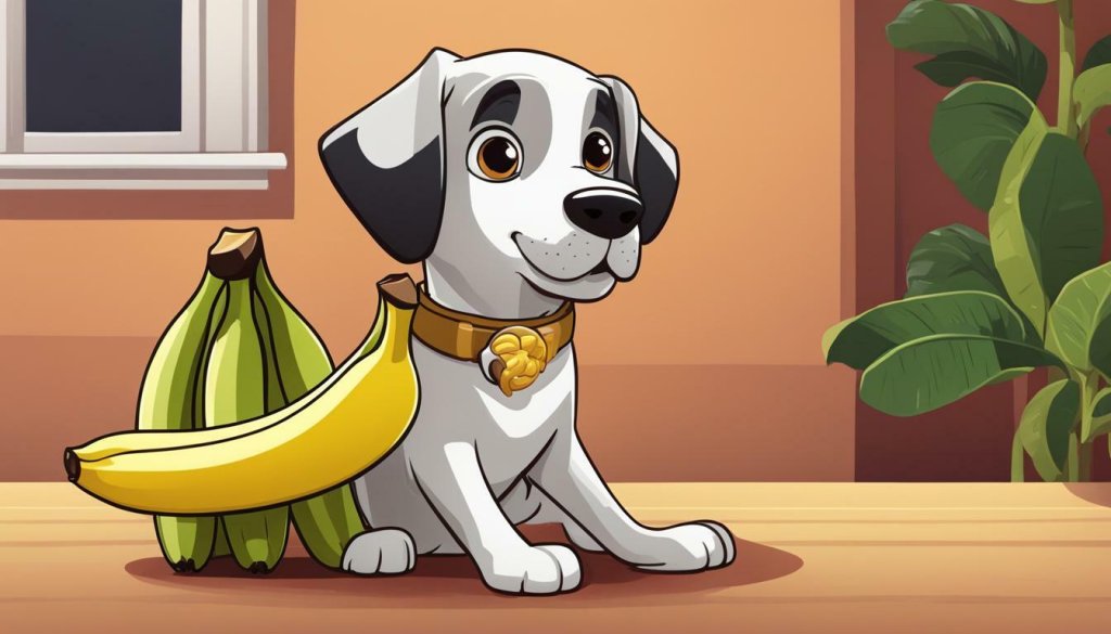 czy pies może jeść banana