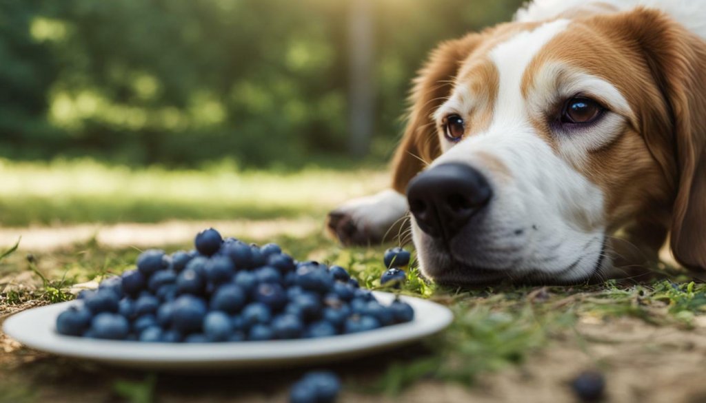 czy pies może jeść borówki