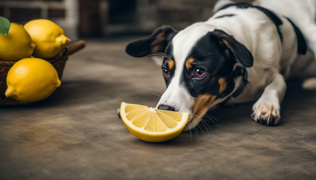 czy pies może jeść cytrynę