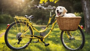 koszyk na rower dla psa