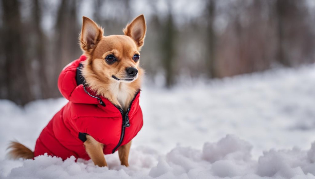 kurtka puchowa dla psa