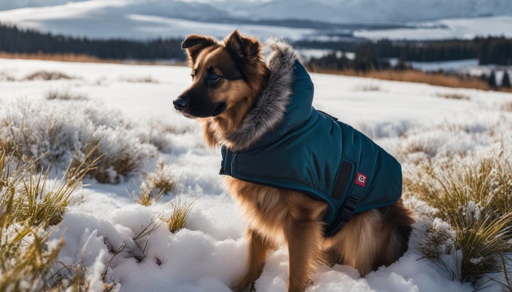 kurtka zimowa dla psa