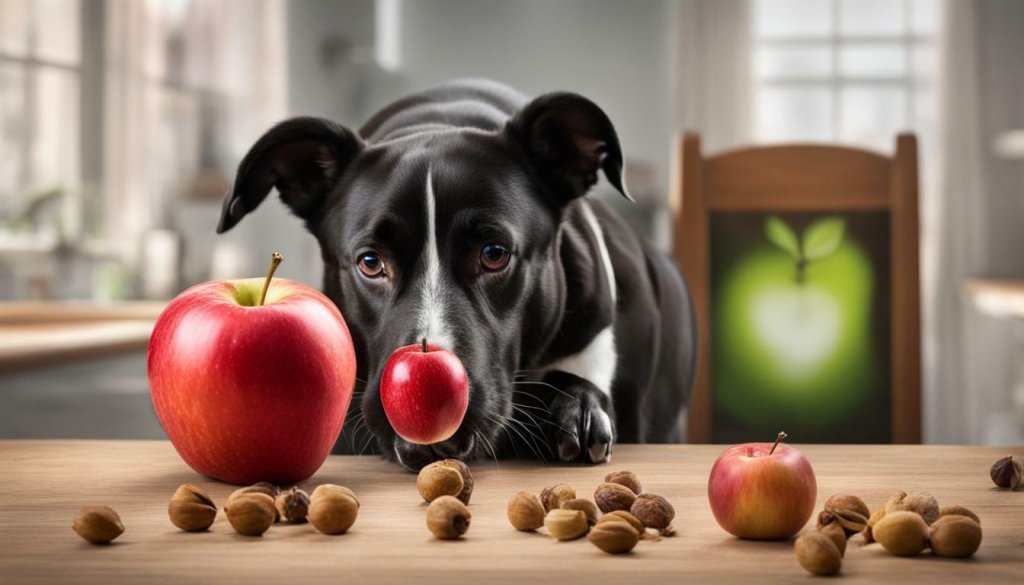 czy pies może jeść jabłko