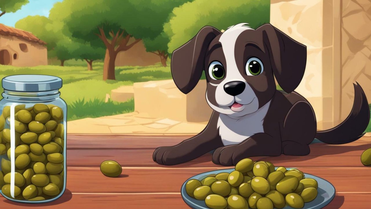 czy pies może jeść oliwki