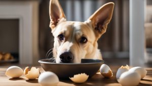 czy pies może jeść skorupki jajek