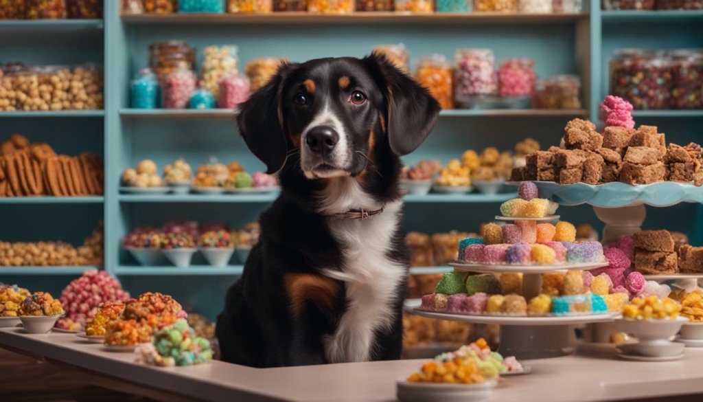 czy pies może jeść słodycze